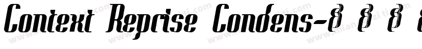 Context Reprise Condens字体转换